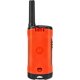 thumbnail image 5 of Motorola Radio Bidireccional Talkabout T265 (Naranja, Pack de 2) (T265) + Spray Desinfectante para Micrófono + Paño de Microfibra, 5 of 7
