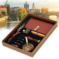 thumbnail image 3 of Dip Calligraphy Pen Set, Set Feather Pens Ink Sac Pen Kit Quill Pen Lacquer  Tool with Ink Bags Ink Pump Pen Feather Notebook Set Lacquer Seal Gift Box, 3 of 7