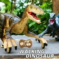 Hot Bee Remote Control Dinosaur Toys for Kid, Robot Dinosaur with Light