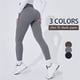 thumbnail image 2 of Mallas deportivas ultrafinas para mujer, pantalones de Yoga con realce, cintura alta, sensación desnuda, para correr, gimnasio, Verano, 2 of 4