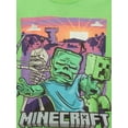 thumbnail image 2 of Minecraft Boys Graphic Tee and Shorts Pajama Set, 2-Piece, Sizes 4-12, 2 of 3