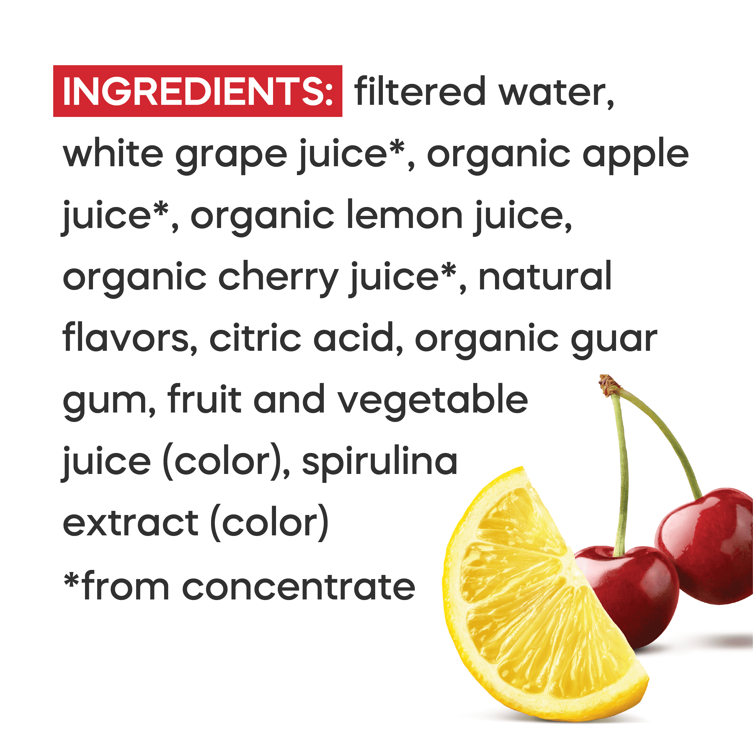 GoodPop Cherry n' Lemonade Red, White and Blue 100% Juice Ice Pops, No Added Sugar, 8 ct