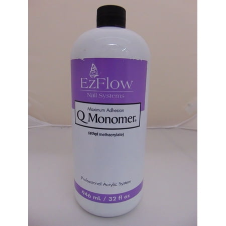 Ezflow Q Monomer Acrylic Nail Liquid 32oz 66071 Ezflow Q Monomer Acrylic Nail Liquid 32oz 66071