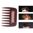 thumbnail image 2 of Peigne de coiffure portable à huile pour hommes, peigne à dents larges et larges (1#), 2 of 4