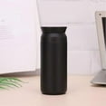 thumbnail image 4 of Stainless Steel Insulated Cup with Flat Lid Reusable Heat-Resistant Bottle for Home Car Office, 4 of 5