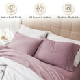 thumbnail image 6 of Stylish Pleated Hem 21-inch Extra Deep Pocket Comfortable Microfiber Sheet Set by Southshore Fine Linens, 6 of 10