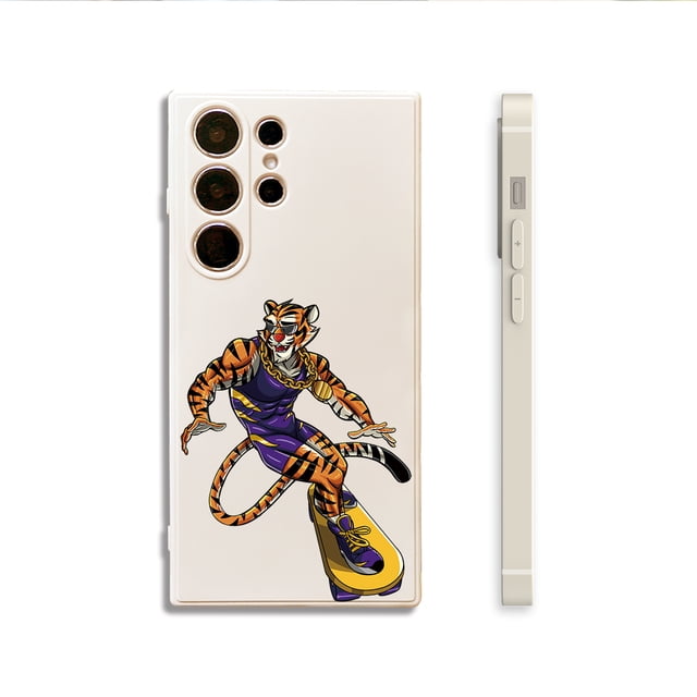 Manténgase a la moda con una elegante y flexible funda de goma TPU a prueba de golpes con estampado de dibujos animados para iPhone