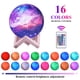 thumbnail image 1 of Lámpara de luna, lámpara de galaxia, 5.9 pulgadas, 16 colores, LED 3D, luz de lava, control remoto y táctil, lámpara de estrella, luz de noche de luna, regalos para niñas, niños, mujeres, cumpleaños, 1 of 5
