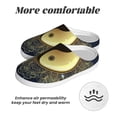 thumbnail image 6 of Disketp Yin And Yang Mandala Women's Men's Slippers Plush Slip-On House Slipper for Winter Indoor Soft Cushion Non-slip Fluffy Slides Slippers-8, 6 of 7