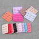 thumbnail image 3 of 36 Pieces Womens Bra Extenders Brassiere Extension Hooks 2 Hooks And 3 Hooks (18 Colors), 3 of 3