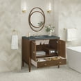 thumbnail image 4 of James Martin Vanities 485-V36-3Pbl Myrrin 36" Single Basin Wood Vanity Set - Carbon Oak, 4 of 7