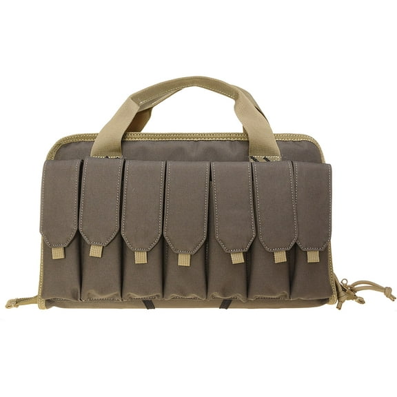 G.P.S. Memory Foam Pistol Case Green/Black