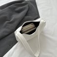thumbnail image 2 of Bolsos de mano Hobo para mujer, bolsos de moda ligeros, bolso de mano sólido (blanco) Sywqhk Para Estrenar, 2 of 6