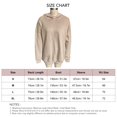 thumbnail image 2 of Sudadera con capucha para mujer, sudadera con capucha para mujer, sudadera con hombros caídos, sudadera con capucha para mujer, sudaderas casuales para mujer, diseño exquisito, 2 of 3