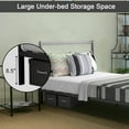 thumbnail image 6 of Costway Full Metal Bed Platform Frame Heavy Duty Mattress Foundation w/Headboard, 6 of 11