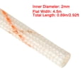 thumbnail image 5 of Uxcell Fiberglass Heat Shield Sleeve 2mm I.D X 2.92ft Sleeving Pipe, 5 of 5