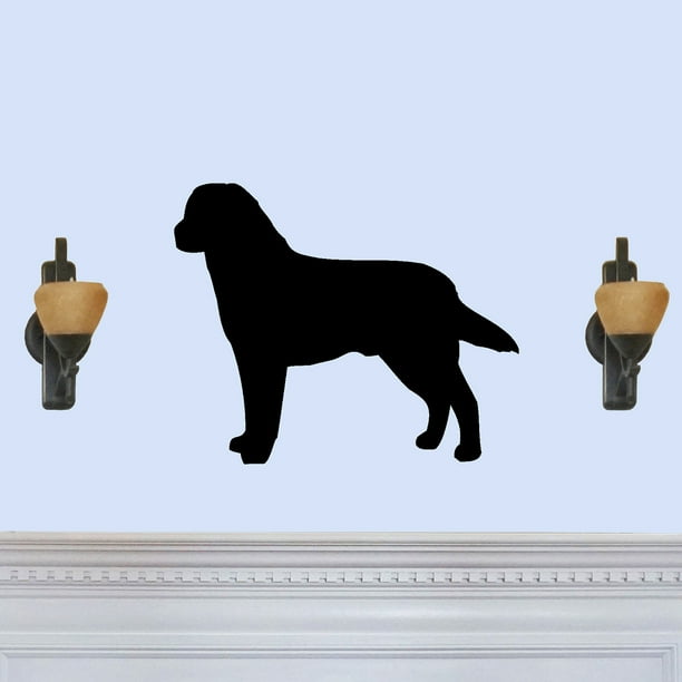Labrador Retriever Dog Silhouette Beautiful Solid Steel Home Decor