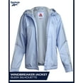 thumbnail image 3 of Reebok Womens Rain Jackets - Lightweight Hooded Waterproof Shell Windbreaker for Women (XS-3X), 3 of 7