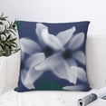 thumbnail image 6 of YFYANG Square Decorative Throw Pillow Case (Without Pillow Insert), Watercolor Lilies Pattern Bedroom Sofa Car Cushion Cover, 12"x12", 6 of 9