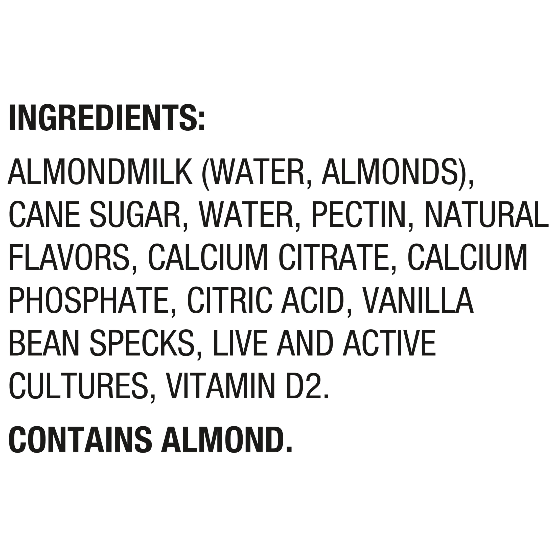 Silk Dairy Free, Vanilla Plant Based, Almond Milk Yogurt Alternative Container, 5.3 oz