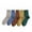 Multicolor, variant on Fgnfyis Unisex Fashion Solid Mid-Calf Warm Thermal Thickened Knitted Winter Socks Stockings For Men And Women Multicolor One Size