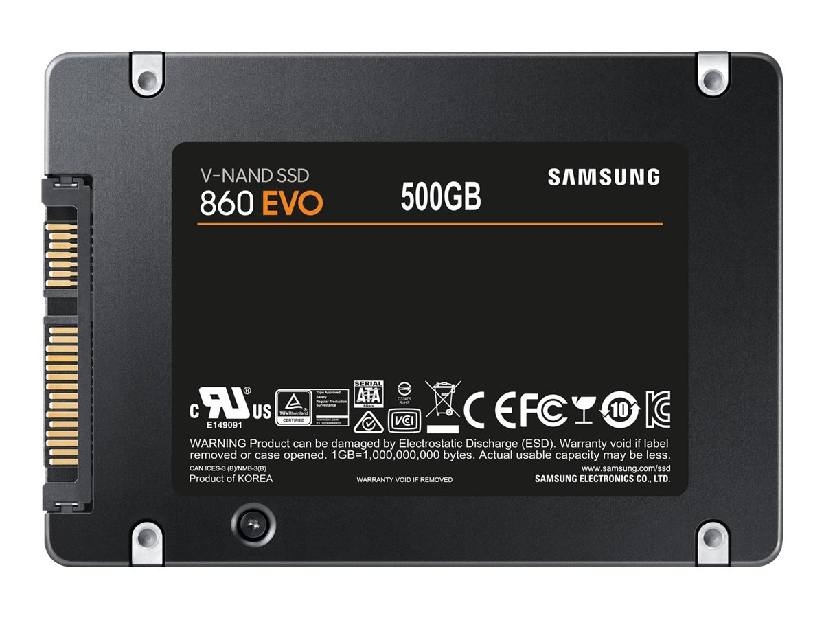 SAMSUNG 860 EVO-Series 2.5" SATA III Internal SSD Single Unit Version MZ-76E500B/AM 2019 - image 5 of 9