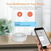 ZigBee Hub Gateway: Smart Home Hub Zigbee Gateway, Voice & APP Remote Control, Intelligent Bridge Compatible with Alexa ,Google