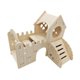 thumbnail image 3 of Accesorios de jaula de casa de hámster de madera de hámster divertida con hábitat de laberinto de escalada para ratones lemmings hámster ratones, 3 of 9