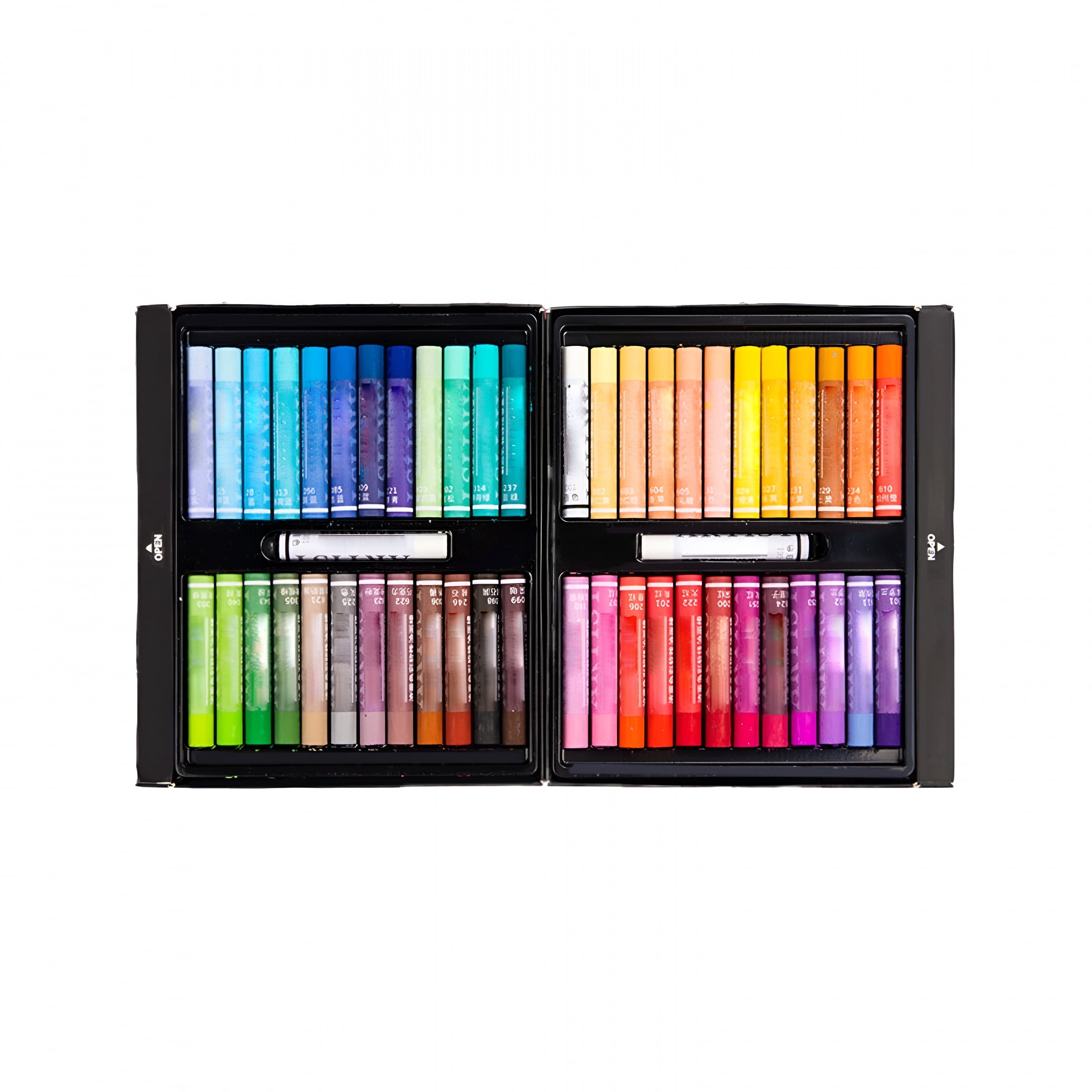 CCOCC 2026 New Soft Oil Pastels Set of 48 Colors,Non Toxic,Soft Texture Vibrant and Creamy Oil Crayons Pastels Art Supplies for Professional Artists Beginners Drawing.