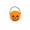 A, variant on Vikakiooze Halloween Pumpkin Bucket Decoration, Orange, Plastic, “Set of” 6