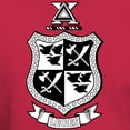 thumbnail image 3 of CafePress - Delta Chi Black And White Coat Of Arms T Shirt - Men's Classic Graphic Cotton T-Shirt, 3 of 4