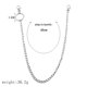 thumbnail image 2 of WRITWAA Plateada Para Jeans Y Accesorio Para Colgar Llaves Y Pequeños Objetos, 2 of 8
