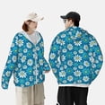 thumbnail image 6 of Fotbe Daisies Flowers Men's Women's UPF 50+ Sun Protection Jacket Hooded Cooling Shirt with Pockets Hiking Outdoor Performance-Large, 6 of 9
