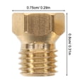 thumbnail image 2 of unbranded 25Ud Orificios De Para Cocina Gas Boquillas Antidesgaste Alta Compatibilidad, 2 of 8