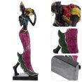 thumbnail image 3 of GOOHOCHY Sculpture African Women's Ornaments Ethnic Style Statue Woman 25X7.5CM, 3 of 8