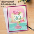 thumbnail image 5 of NobleWorks Jumbo 30th Milestone Birthday Greeting Card From Us 8.5 x 11 Inch with Envelope (1 Pack) Oversize Jumbo Number Cake 30 J10126MBG-US, 5 of 6
