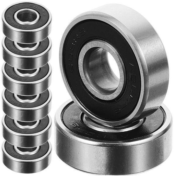 OUNONA 8Pcs Carbon Steel Bearings Skateboard Bearings Skates Board Bearings Skateboard Accessories