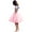 Pink, variant on EllieWely 20+ Colors Women's Mid Length Tulle Tutu Skirt Black Size S/M/L