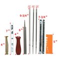 thumbnail image 3 of yeacher 10 PCS Chainsaw Sharpener File Kit Hand Tool for, 3 of 8