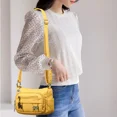 thumbnail image 4 of Bolsos de hombro de cuero suave con múltiples bolsillos, bolsos de mano para mujer, bolsos de diseñador, bolsos cruzados casuales para mujer, bolsos principales, 4 of 5
