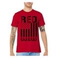 thumbnail image 2 of Wild Bobby Remember Everyone Deployed RED Support Our Troops Military Black Flag Unisex Premium T-Shirt, 2 of 6