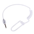 thumbnail image 2 of Audífonos monoaurales de 3,5 mm con tubo de aire en el oído antirradiación (Plata) Ehuebsd  Para estrenar, 2 of 9
