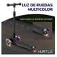 thumbnail image 5 of Monopatin Scooter para Niños de 2 a 5 Años Hurtle, 3 Ruedas con Luces LED, Mini Kickboard con Freno, Manillar Ajustable de 63 cm a 71 cm, Antideslizante, Patin del Diablo, Negro, 5 of 7