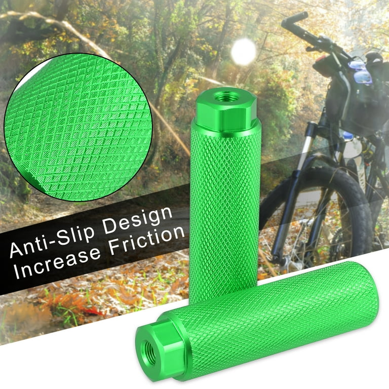 Green bike hot sale pegs