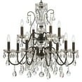thumbnail image 5 of Butler 12 Light Spectra Crystal English Bronze Chandelier, 5 of 7