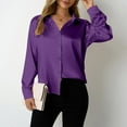 thumbnail image 2 of Dgankt Shirts for Women Casual Comfortable Long Sleeved ButtonTop Blouse,Size S-2XL, 2 of 6