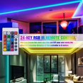 thumbnail image 3 of UBesGoo 5M 16.4ft 5050SMD 150LED Strip Light Smart Home WIFI Wireless RGB Waterproof, 3 of 10