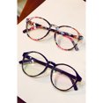 thumbnail image 2 of Retro Round Plain Glasses Spectacles Glasses Frame Eyewear Decoration, 2 of 9