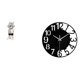 thumbnail image 1 of Estatua de , figura de escritorio, reloj de pared acrílico grande, silencioso, moderno, de resina, adecuado para oficina, hogar, dormitorio,, 1 of 8