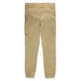 thumbnail image 3 of V.I.P. Jeans Girls' Twill Cargo Joggers - khaki, 14 (Big Girls), 3 of 3